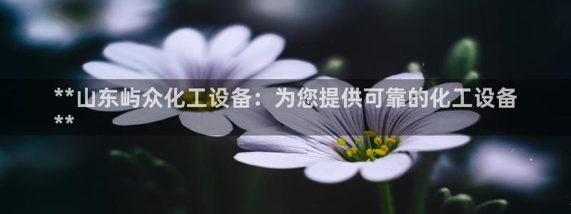 门徒娱乐联盟：**山东屿众化工设备：为您提供可靠的化工设备
