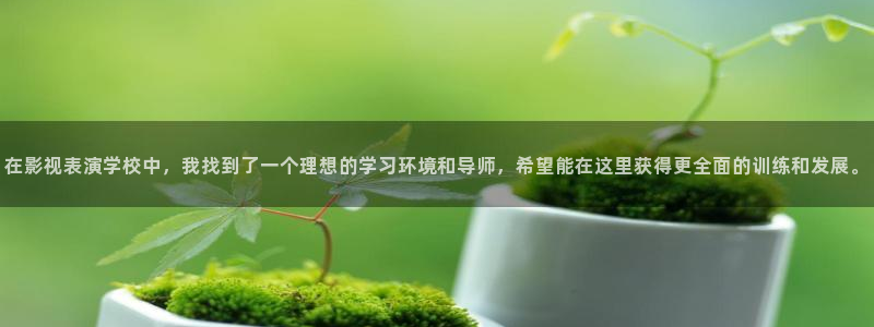 依依成人免费影院：在影视表演学校中，我找到了一个理想的学习环境和导师，希望能在这里获得更全面的训练和发展。