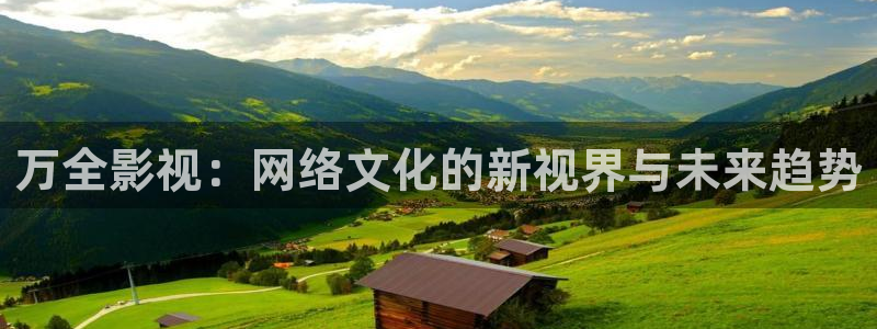成人依依影院：万全影视：网络文化的新视界与未来趋势